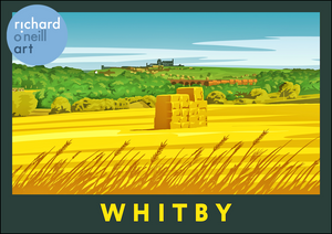 Whitby (from Sneaton) Art Print